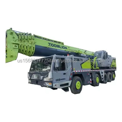 Gebruikte Zoomlion 90 ton kraan met max. hefhoogte van 4,5 m en goede hefcapaciteit