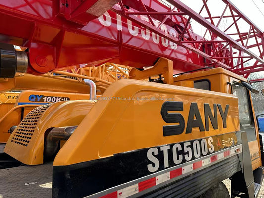 SANY STC500S 50 ton kraan in goede staat en uitstekende prestaties voor de bouw