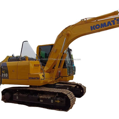 Komatsu PC110-8 Hydraulische graafmachine 11 ton gebruikt Japan met 0-2000 werkuren