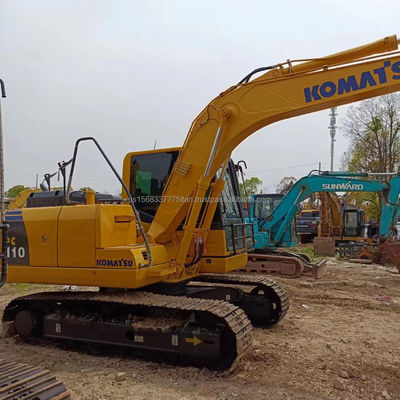 Komatsu PC110-8 graafmachine Gebruikte hydraulische kruipergraafmachine met een emmercapaciteit van 0,48 M3