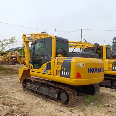 Komatsu PC110-8 graafmachine Gebruikte hydraulische kruipergraafmachine met een emmercapaciteit van 0,48 M3