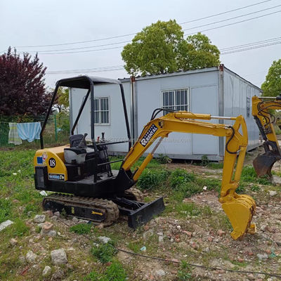 Komatsu PC18 Mini gebruikte graafmachine met originele hydraulische cilinder in Japan