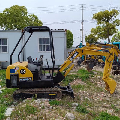 Komatsu PC18 Mini gebruikte graafmachine met originele hydraulische cilinder in Japan