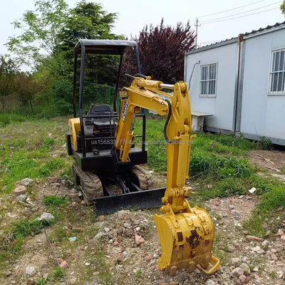 Komatsu PC18 Mini gebruikte graafmachine met originele hydraulische cilinder in Japan