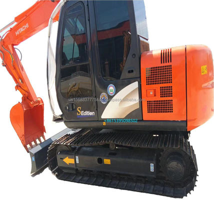 Gebruikte Hitachi ZX70 graafmachine met 98 kW vermogen en lage werktijden