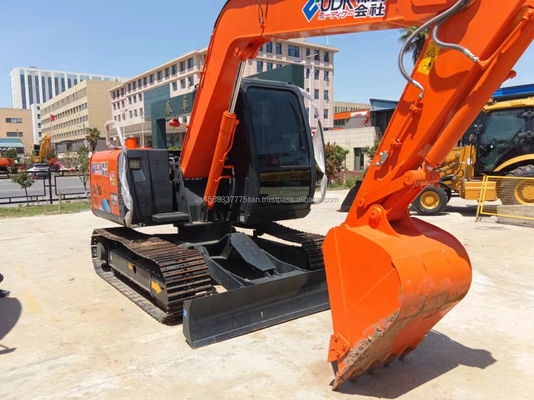 Gebruikte Hitachi ZX70 graafmachine met 98 kW vermogen en lage werktijden