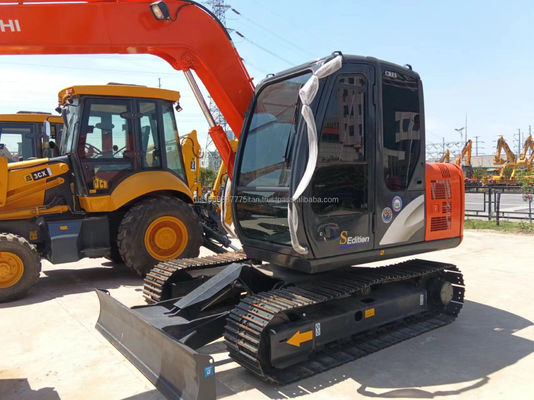 Hitachi ZX70 graafmachines gebruikt 99% origineel gemaakt in Japan met een bedrijfsgewicht van 10 ton