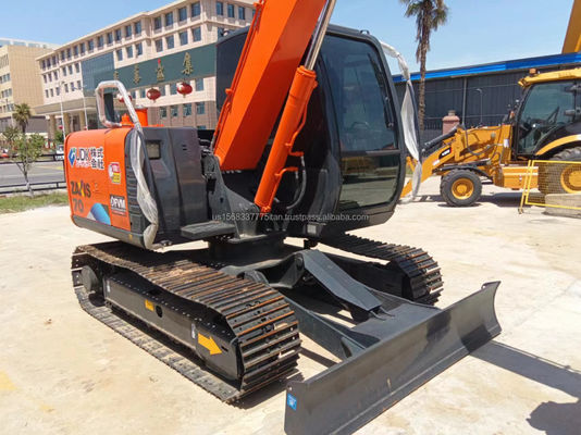 Hitachi ZX70 graafmachines gebruikt 99% origineel gemaakt in Japan met een bedrijfsgewicht van 10 ton