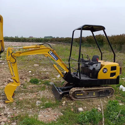 2016 Komatsu PC18 Mini Graafmachine Gebruikte Hydraulische Crawler Graafmachine 2 Tonne Werkkracht