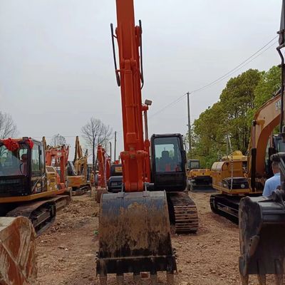 20 ton mini bagger gebruikte boerderij graafmachine Hitachi motor gratis verzending 0-2000 werkuren