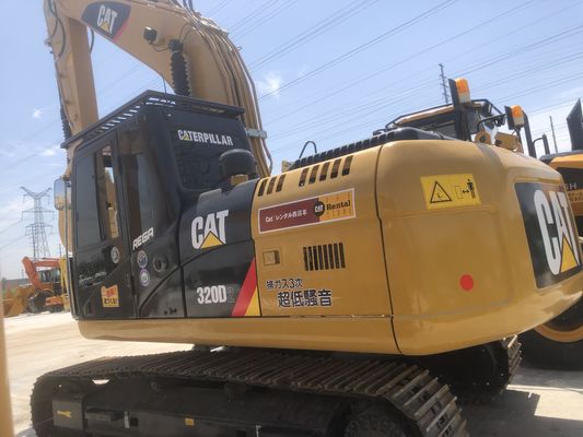 Gebruikte CAT320 320D2 graafmachine met een emmercapaciteit van 1 M3 en 0-2000 werkuren