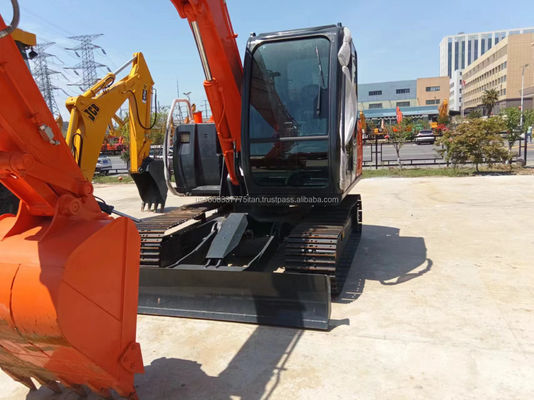 100% originele Japanse Hitachi ZX70 graafmachine met lage uren en lichtgewicht