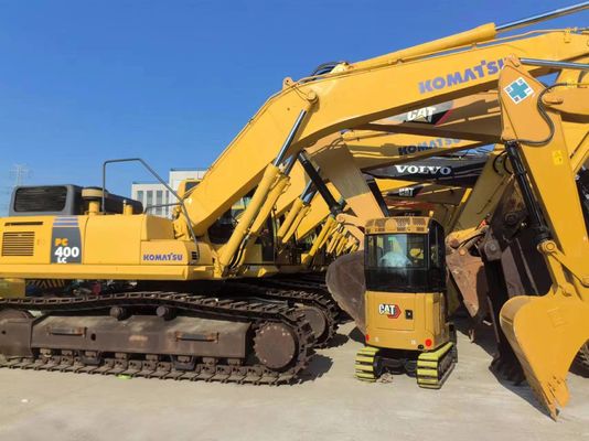 Shanghai Gebruikte graafmachine Komatsu PC400-8 met 270kw vermogen Jaar 2016 Minder werktijden
