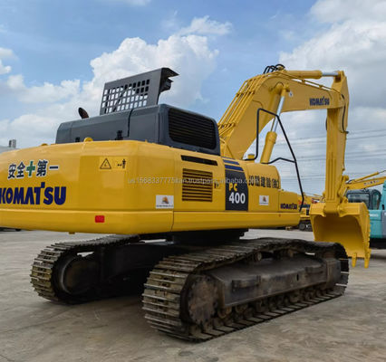 Gebruikte Komatsu PC400-8 40 ton graafmachine met originele hydraulische pomp in goede staat